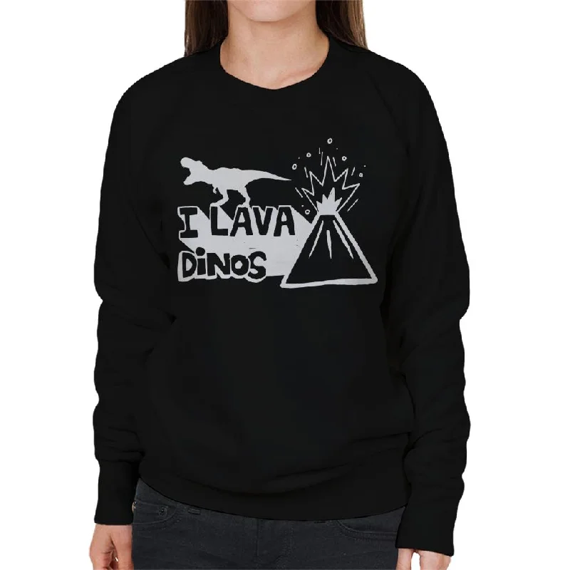 Bargain Blast sleek sports hoodieJurassic World Fallen Kingdom I Lava Dinos Women's Sweatshirt