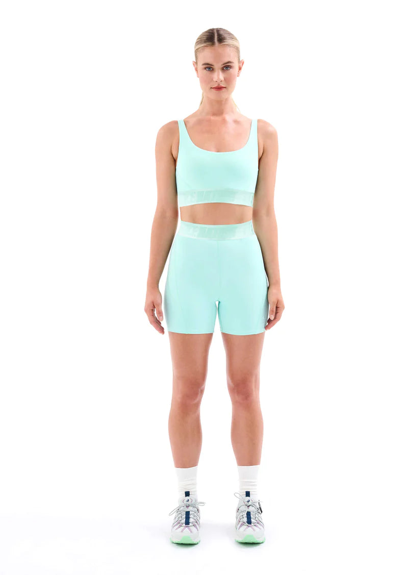 Overstock Sale fashionable gym hoodieBACKCHECK BIKE SHORT IN AQUA