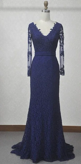 Today’s Special elegant maxi dresselegant maxi dressMermaid Long Sleeve Lace Evening Dress