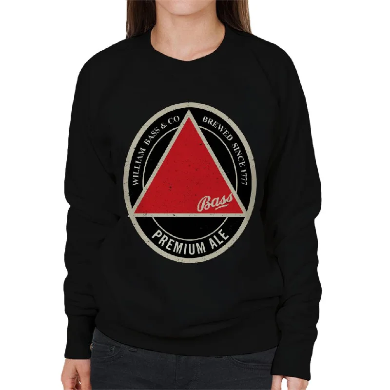 One-DAY Sale breathable workout hoodieBass Red Triangle Label Women's Sweatshirt