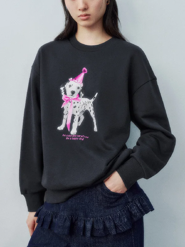 Weekend Flash Sale Crew Neck Loose Sweatshirts