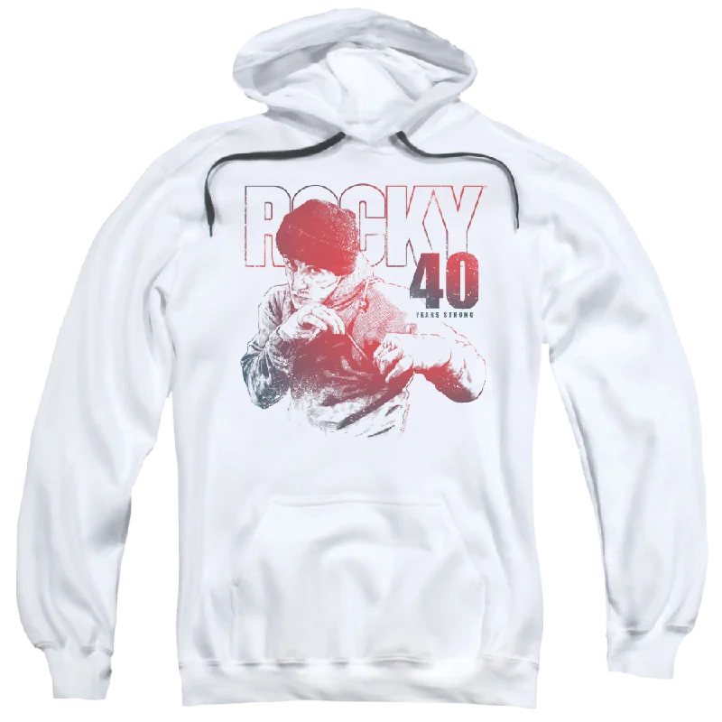 Members Only trendy hooded sweatshirtRocky 40 Years Strong - Pullover Hoodie