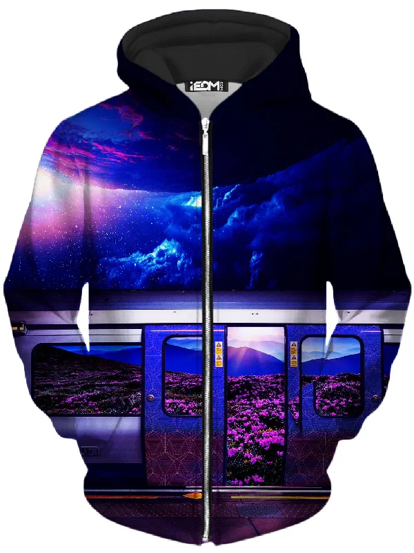 Closeout luxe hoodieGalactic Express Unisex Zip-Up Hoodie