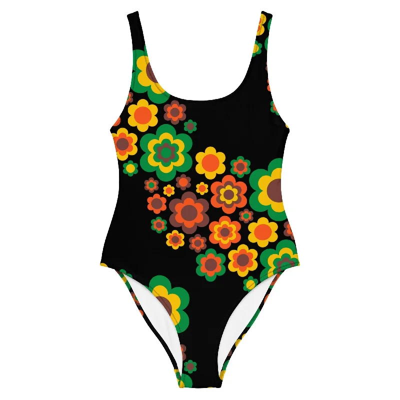 Deep Discounts FLORA FOREVER retro - One-Piece Swimsuit