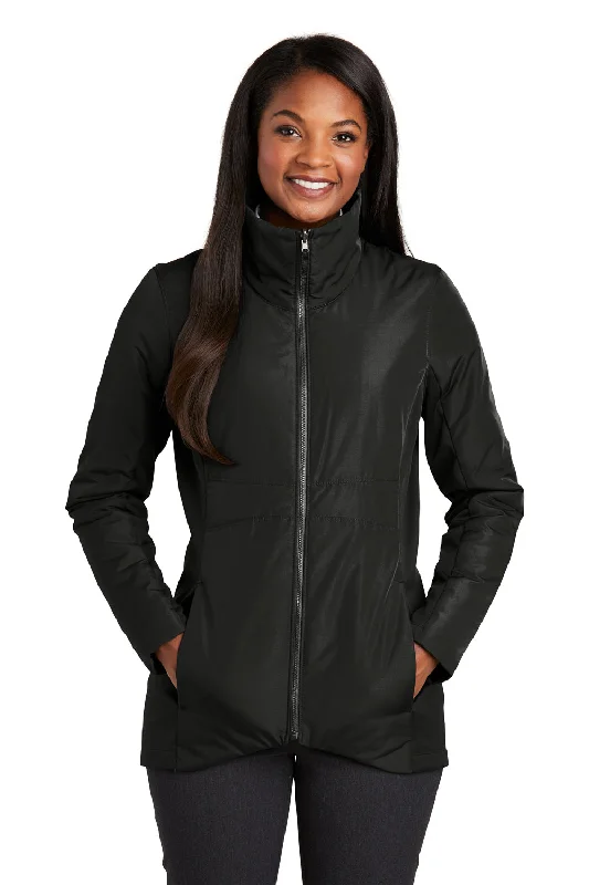 Seasonal Clearance insulated winter jacketPort Authority Womens Collective Wind & Water Resistant Full Zip Jacket - Deep Black Seasonal Clearance insulated winter jacketPort Authority Womens Collective Wind & Water Resistant Full Zip Jacket - Deep Black