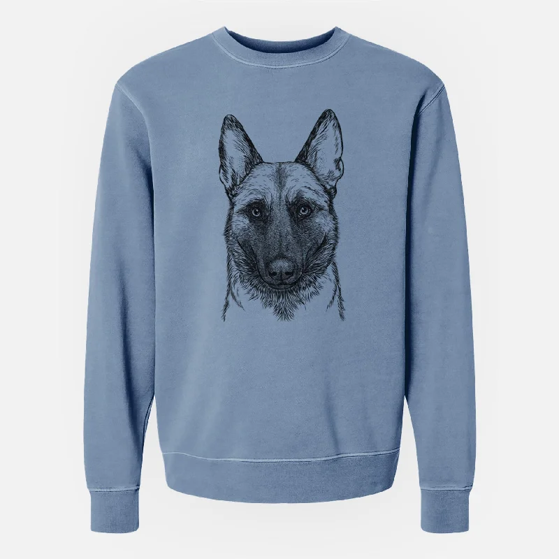 Exclusive Savings stylish performance hoodieBare Gunther the Belgian Malinois - Unisex Pigment Dyed Crew Sweatshirt Exclusive Savings stylish performance hoodieBare Gunther the Belgian Malinois - Unisex Pigment Dyed Crew Sweatshirt