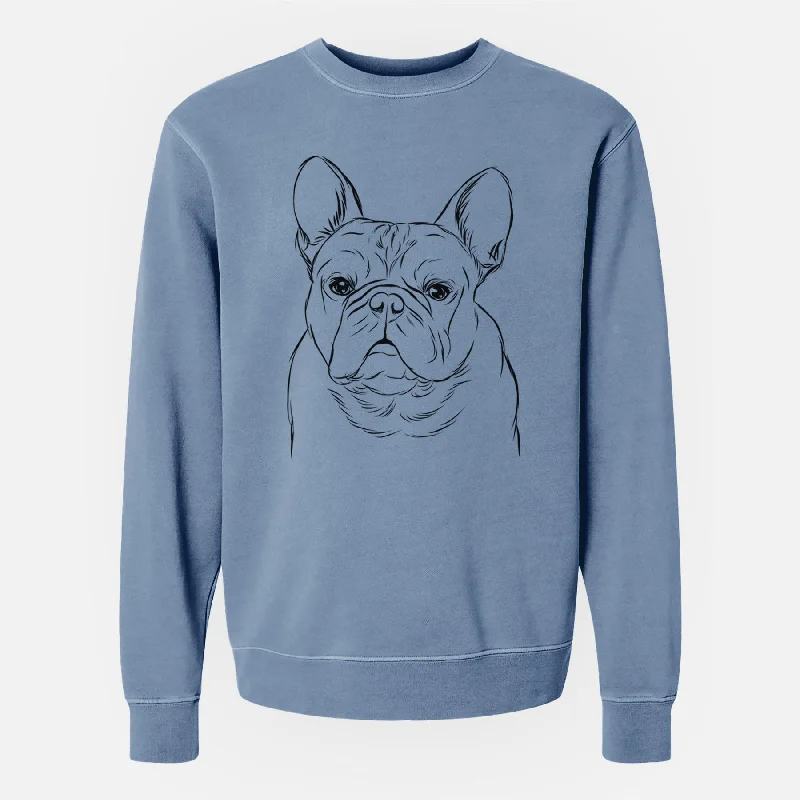 Referral Discount slim fit workout hoodieBare Fudge the French Bulldog - Unisex Pigment Dyed Crew Sweatshirt Referral Discount slim fit workout hoodieBare Fudge the French Bulldog - Unisex Pigment Dyed Crew Sweatshirt