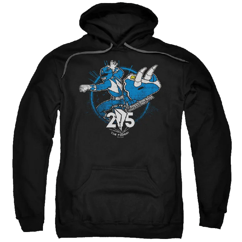 Price Rollback stylish hoodieMighty Morphin Power Rangers Blue 25 - Pullover Hoodie