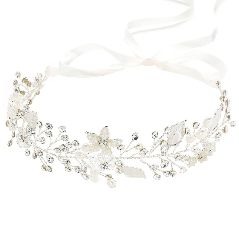 Savings Alert velvet dressvelvet dressFlower Girl Fairy Headpiece Crystal headpiece 754667475295