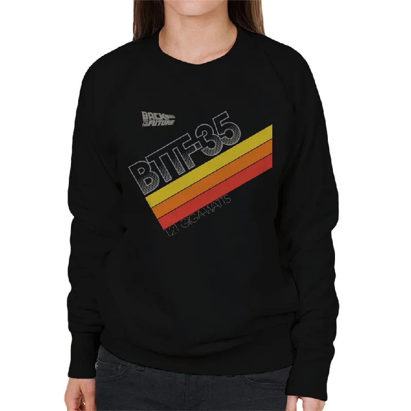 modern athletic hoodieBack to the Future 35th Anniversary 121 Gigawatts Women's Sweatshirt