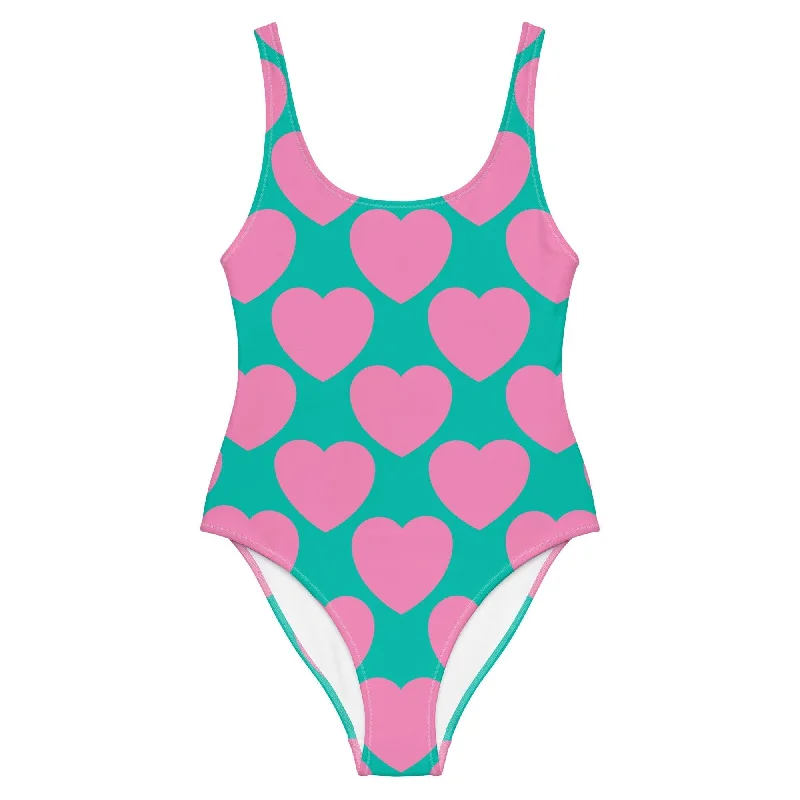 Price Drop Alert ELLIE LOVE pink mint - One-Piece Swimsuit