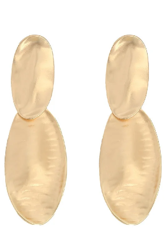 sleek dressGeometric fashion simple ear clip earrings    676046771072