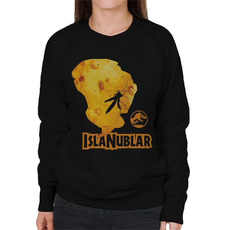 Midnight Sale loose fit athletic hoodieJurassic Park Isla Nublar Mosquito Women's Sweatshirt