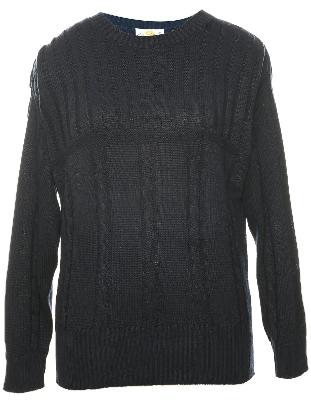 tailored coatCable Knit Jumper - L