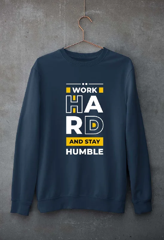 Mega Sale fashion sportswear hoodieWork Hard Unisex Sweatshirt for Men/Women