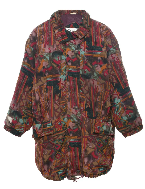 Stock Clearance soft shell coatMulti-colour Ski Jacket - M
