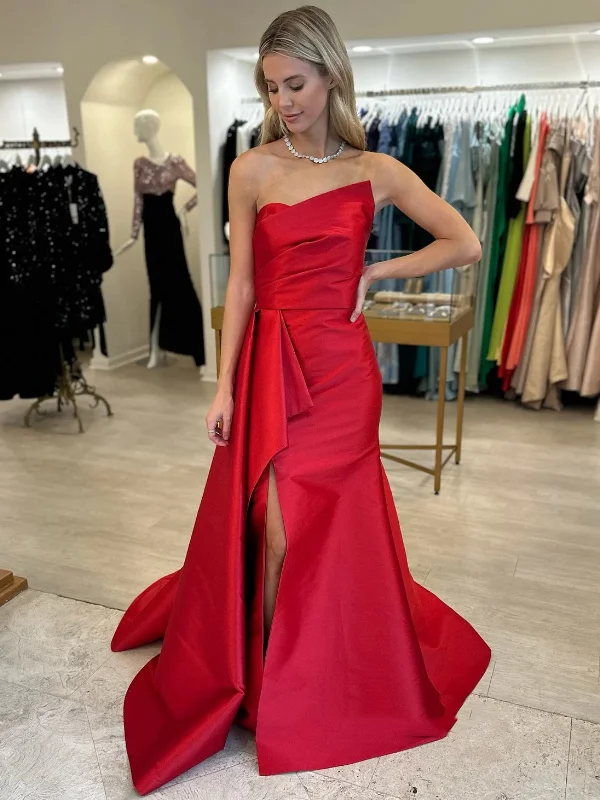 Today Only comfy maxi dresscomfy maxi dressStrapless Mermaid Red Long Prom Dresses with High Slit, Mermaid Red Formal Dresses, Red Evening Dresses SP2971 Today Only comfy maxi dresscomfy maxi dressStrapless Mermaid Red Long Prom Dresses with High Slit, Mermaid Red Formal Dresses, Red Evening Dresses SP2971