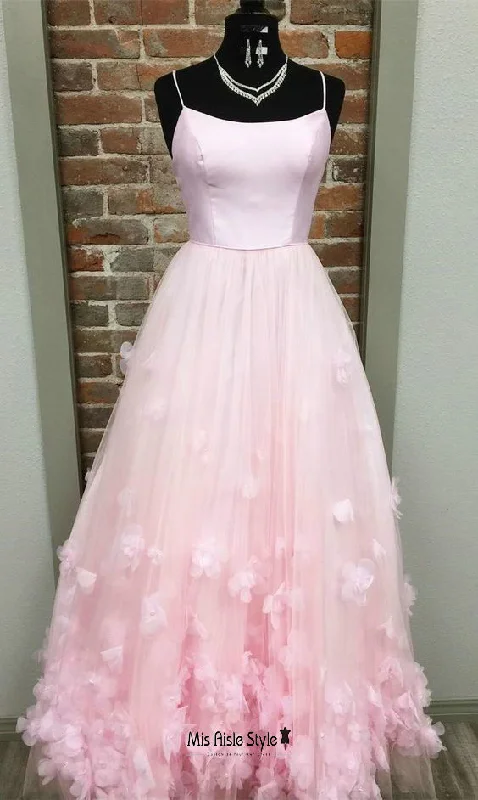 Big Discounts comfy dresscomfy dressLight Pink Floral Skirt Prom Dress