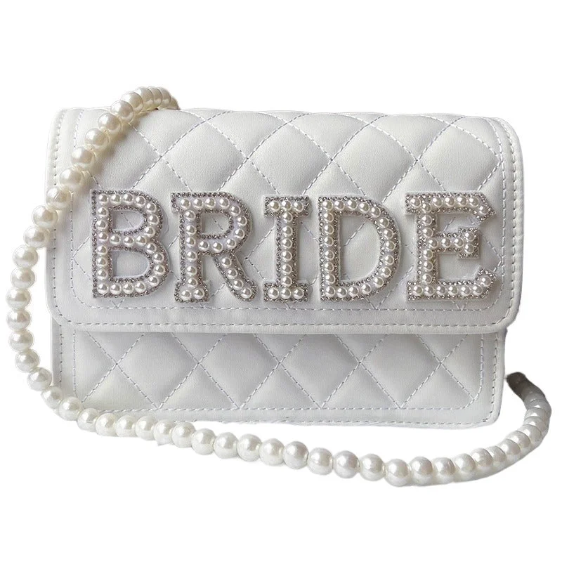 Can't Miss casual shift dresscasual shift dressBride Wifey Mrs Bride Wifey Mrs Alphabet purse Pearl crossbody bag bridal shower 731646137930
