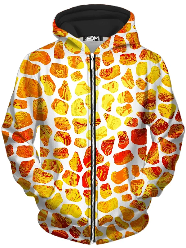 Extra Savings classic pullover hoodieGiraffe Pattern Unisex Zip-Up Hoodie