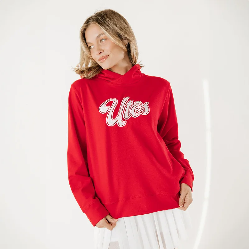 Unbeatable Prices Utah Embroidered City Pullover, Crimson