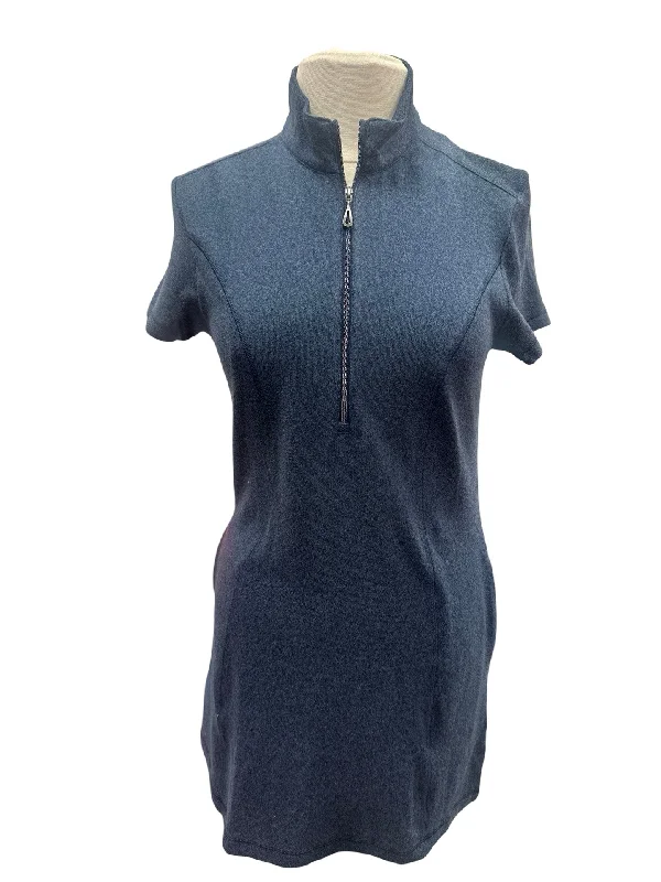 Act Fast elegant dresselegant dressGreg Norman Elodie Half-Zip Dress - Navy Heather - Medium