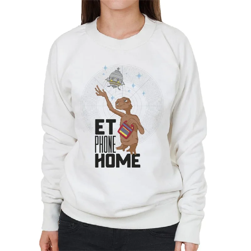 Sale Event cozy gym sweatshirtE.T. Phone Home Looking At Spacecraft Women's Sweatshirt Sale Event cozy gym sweatshirtE.T. Phone Home Looking At Spacecraft Women's Sweatshirt