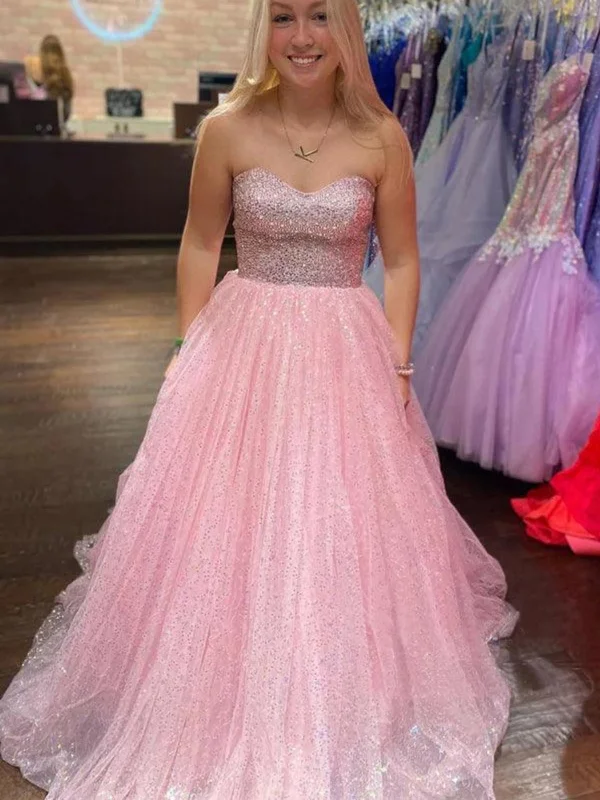 Bargain Blast summer floral dresssummer floral dressShiny Strapless Backless Pink Tulle Long Prom Dresses, A Line Pink Formal Graduation Evening Dresses SP2937 Bargain Blast summer floral dresssummer floral dressShiny Strapless Backless Pink Tulle Long Prom Dresses, A Line Pink Formal Graduation Evening Dresses SP2937