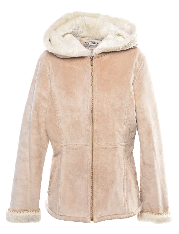 Special Price winter coatSuede Shearling Lining Coat - M