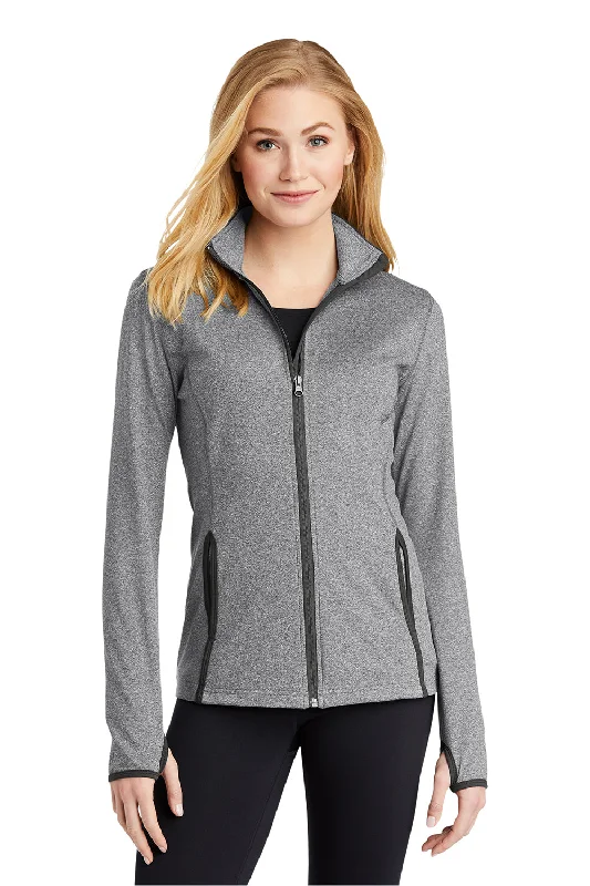 Exclusive Deal sporty jacketSport-Tek Womens Sport-Wick Moisture Wicking Full Zip Jacket - Heather Charcoal Grey/Charcoal Grey Exclusive Deal sporty jacketSport-Tek Womens Sport-Wick Moisture Wicking Full Zip Jacket - Heather Charcoal Grey/Charcoal Grey