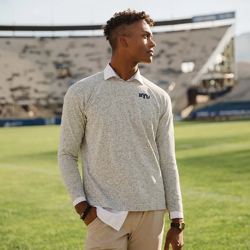 Deal of the Day BYU Men's Campus Crew, Heather Grey
