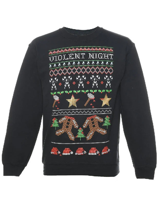 Buy More, Save More long-sleeve coatFestive Season Christmas Sweatshirt - S