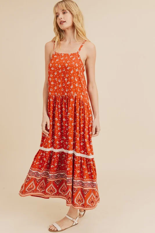 Year-End Sale wrap-around dresswrap-around dress"Sun set nights"