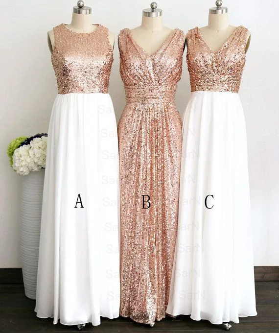 knit dressSequins Gold Bridesmaid Dress