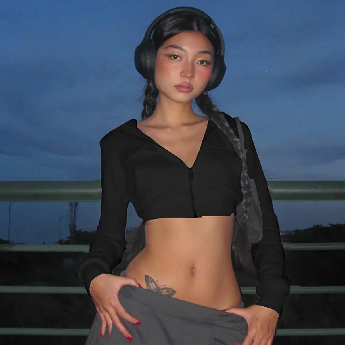black
