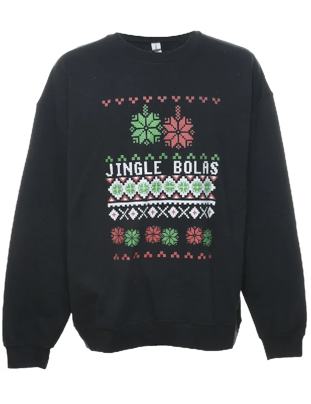 Doorbuster Deal street style coatNordic Christmas Sweatshirt - XL
