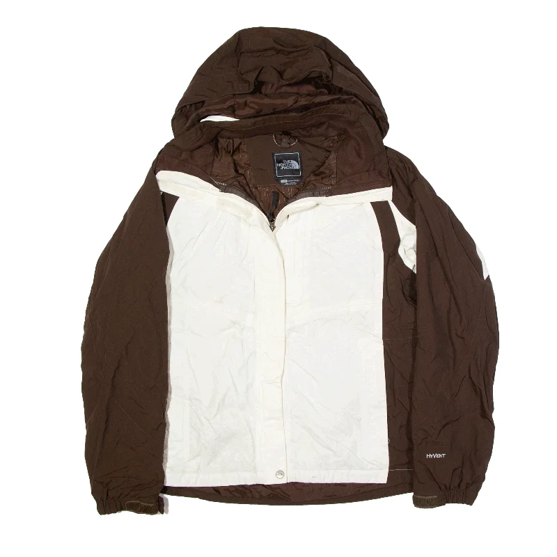 Exclusive Savings sleek trench coatTHE NORTH FACE Rain Coat Brown Nylon Womens L
