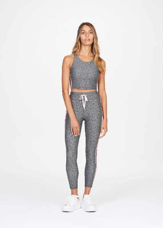 Weekend Flash Sale sleek gym hoodieTeeny Leopard Bianca Crop