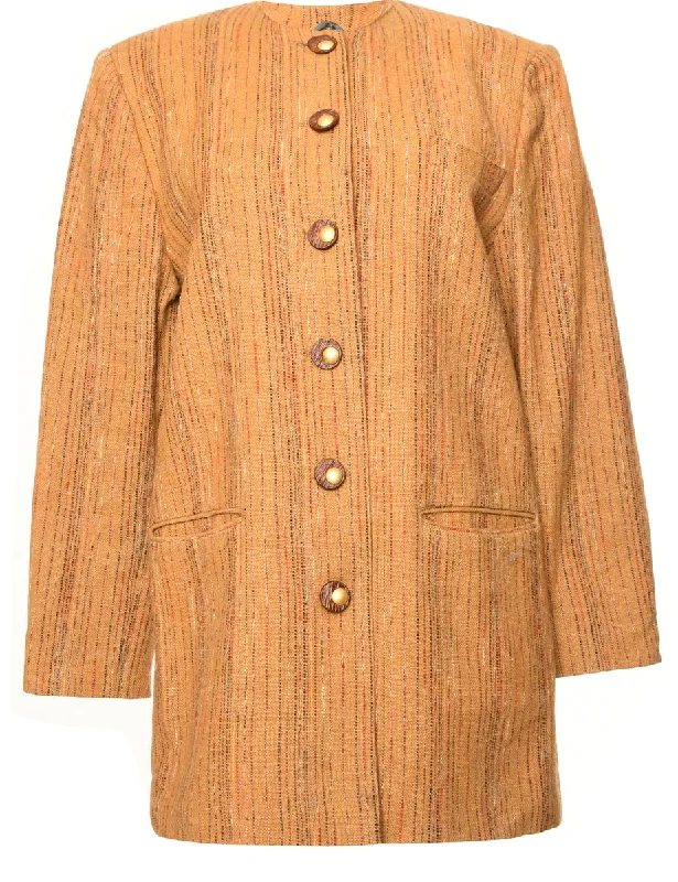 Hurry In windproof jacketPadded Wool Coat - M