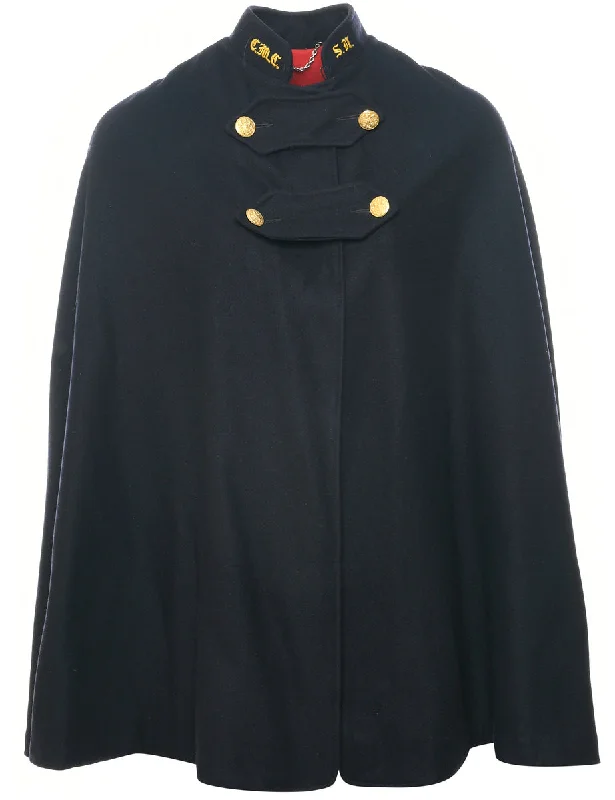 Deal Alert versatile coatBlack Cape - M
