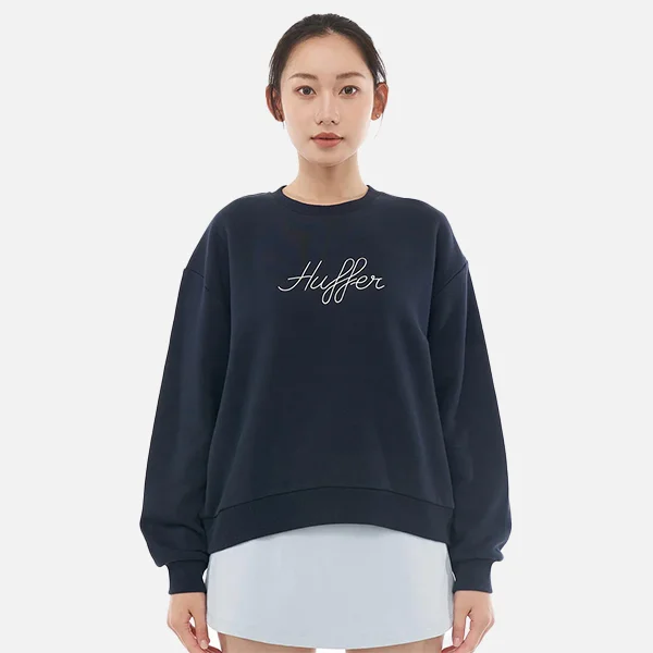 Amazing Deals Huffer Volley 350 Slouch Crew - Midnight