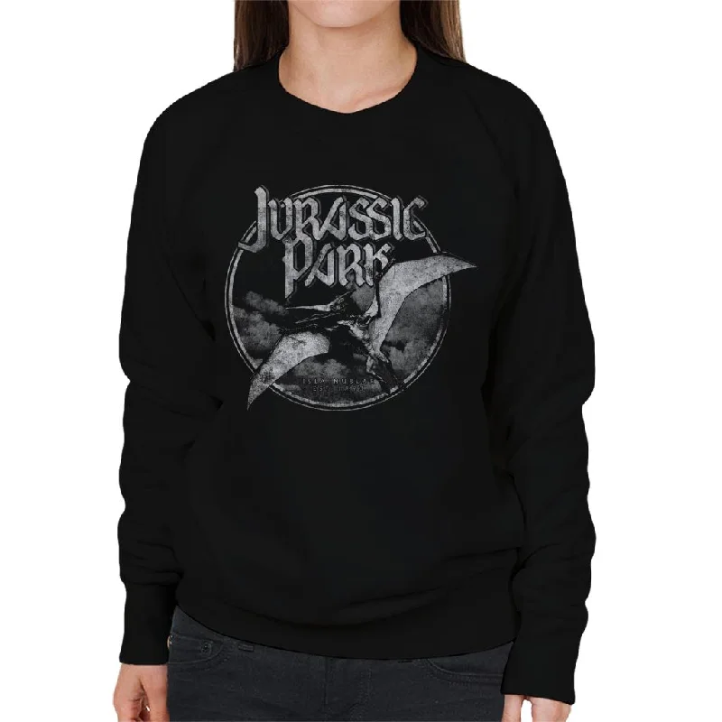 Exclusive Preview premium gym hoodieJurassic Park Isla Nublar 1993 Pteranodon Women's Sweatshirt