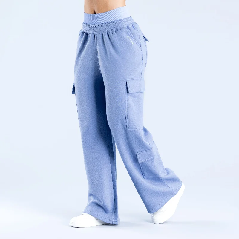 minimaLanyi Edit Wide Leg Cargo Joggers