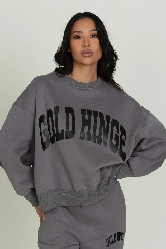 Price Smash Obsidian Grey GH Wide Arm Sweatshirt
