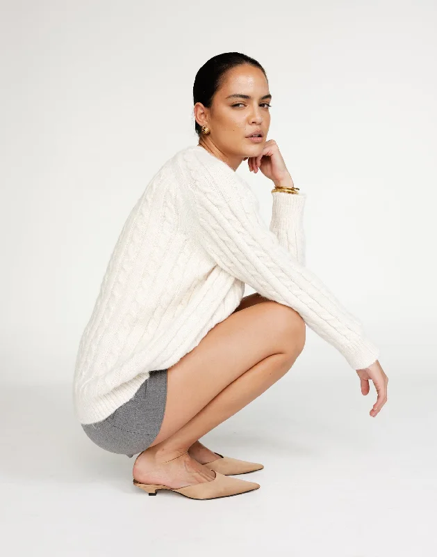 Exclusive Offers Baely Knit Jumper (Oat)