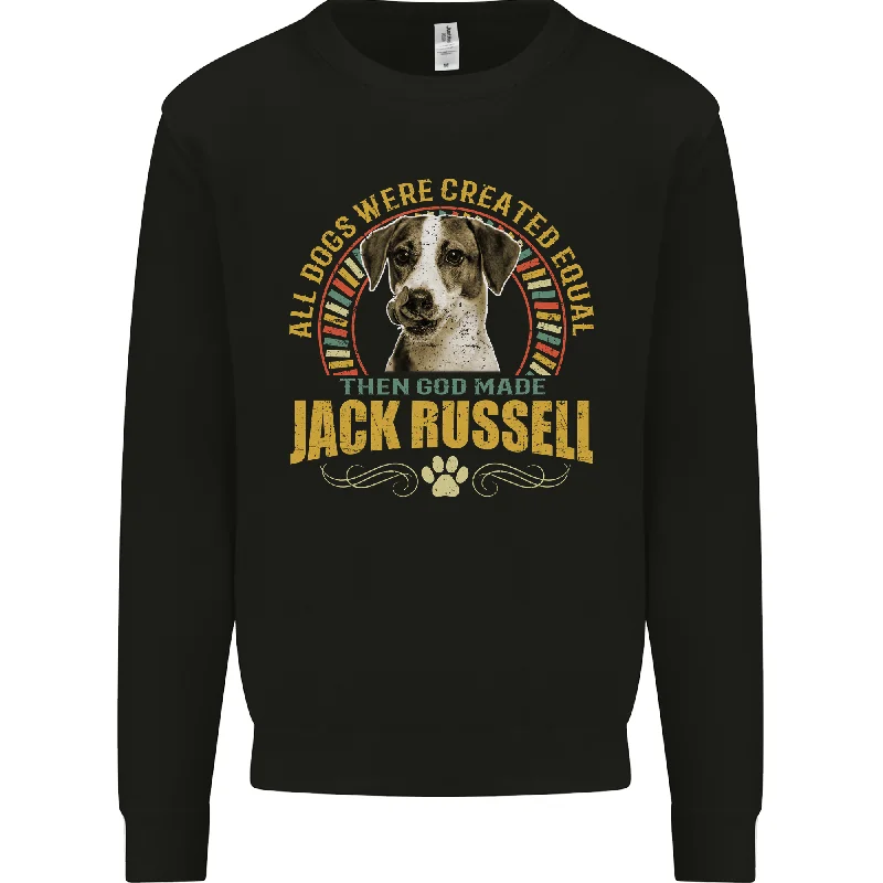 Blowout Deals fitness lifestyle hoodieA Jack Russell Dog Mens Sweatshirt Jumper