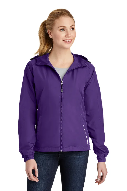 Price Fest warm trench coatSport-Tek Womens Water Resistant Full Zip Hooded Jacket - Purple/White - Closeout Price Fest warm trench coatSport-Tek Womens Water Resistant Full Zip Hooded Jacket - Purple/White - Closeout