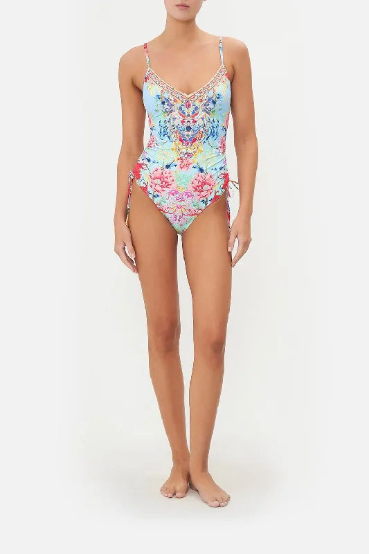 Mega Sale ROUCHED SIDE ONE PIECE GO STAG