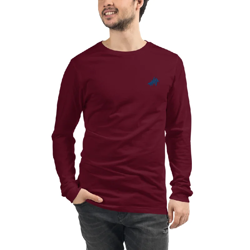 Limited Time Discount Waves | Embroidered Unisex Long Sleeve