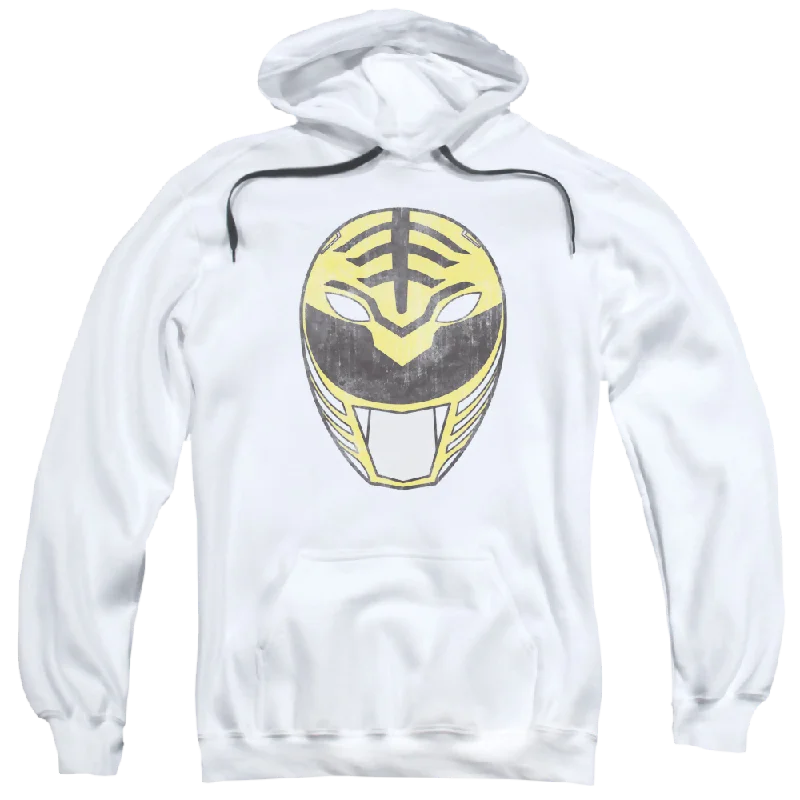 The Best Prices minimalist hoodieMighty Morphin Power Rangers White Ranger Mask - Pullover Hoodie